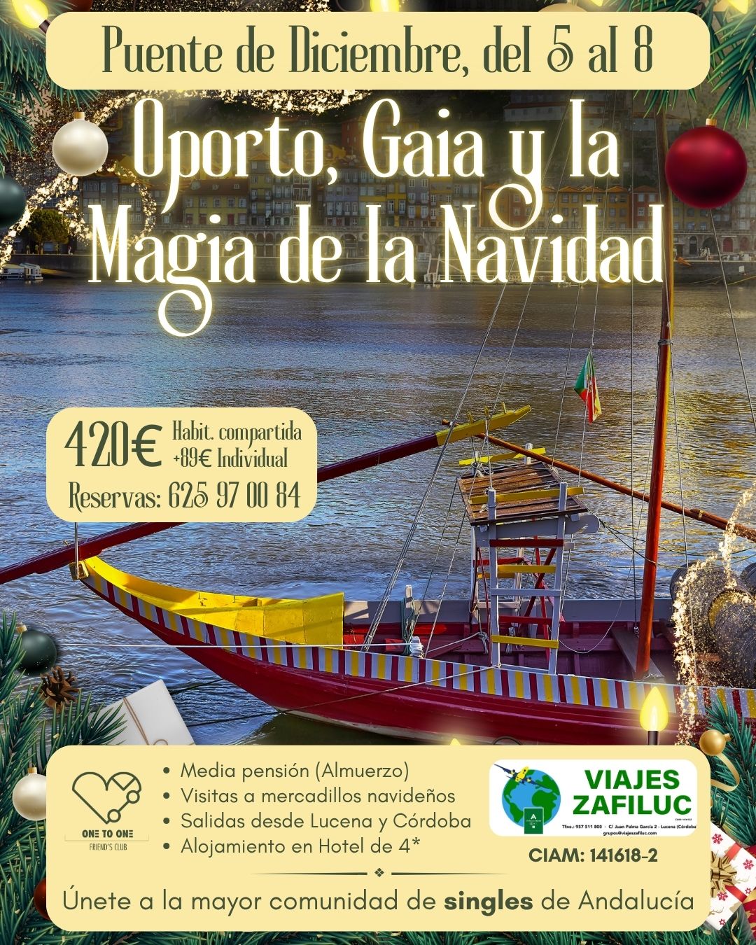 viaje singles navidad